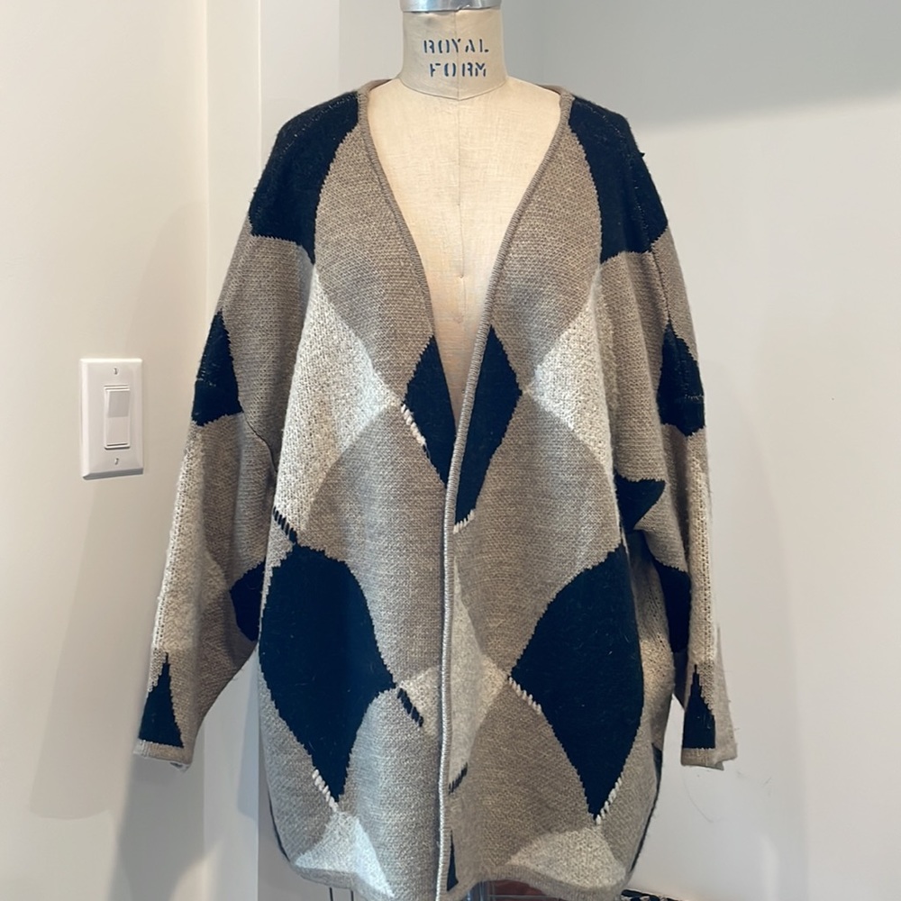 Patchwork Cardigan - image 1